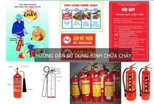 Cách sử dụng các loại bình chữa cháy