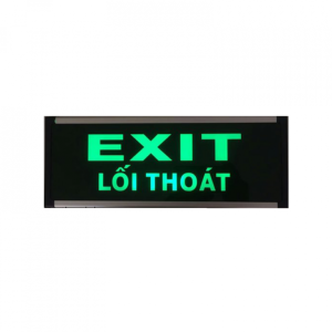 Đèn exit chỉ hướng thoát nạn tại Thủ Dầu Một