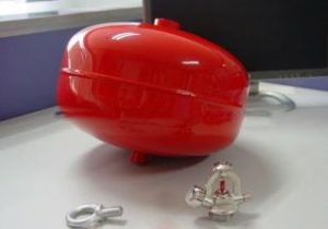 Quả cầu chữa cháy tại Tân Uyên Bình Dương