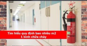Khoảng cách đặt bình chữa cháy là bao nhiêu